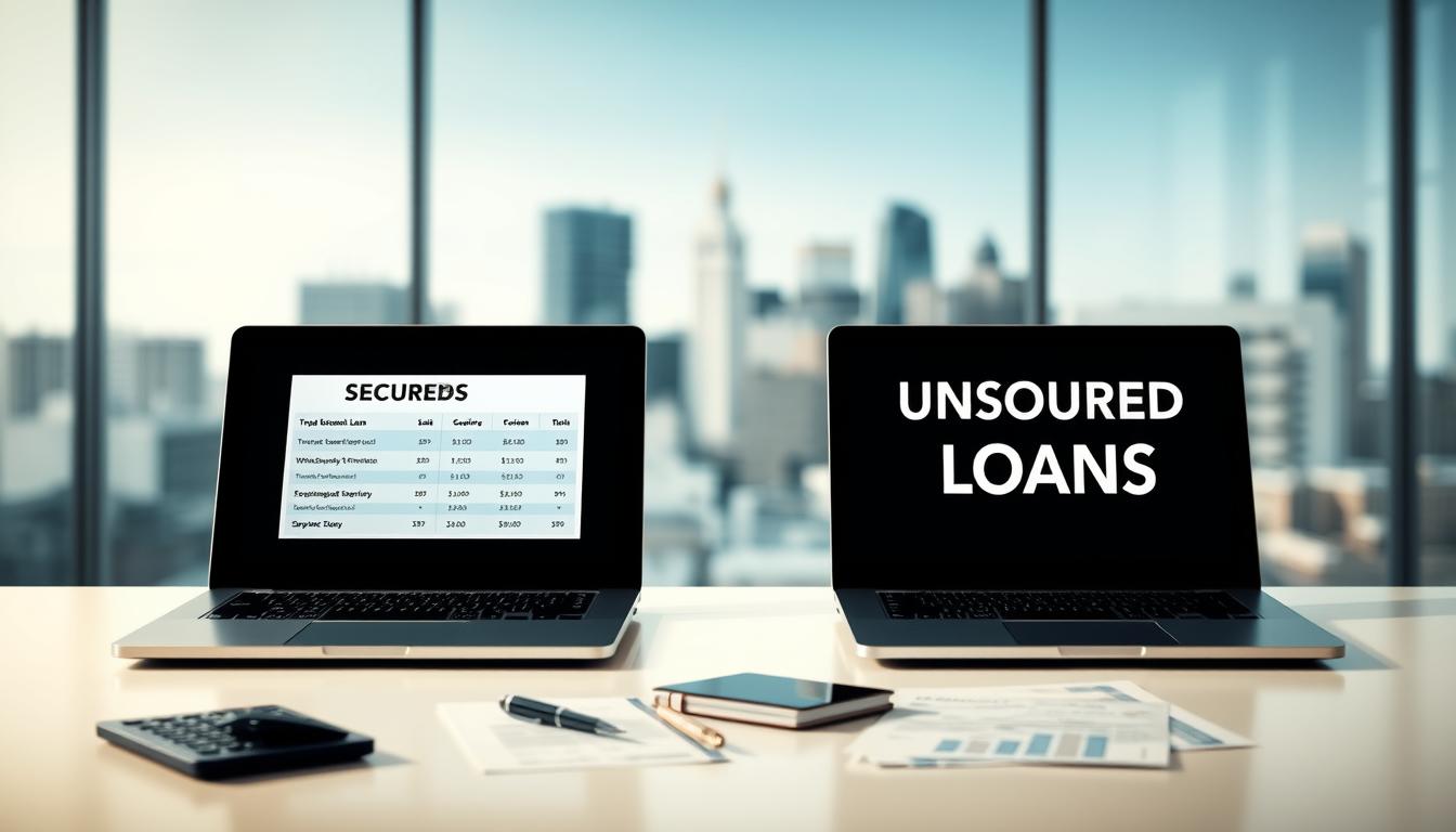 secured vs unsecured loans Canada